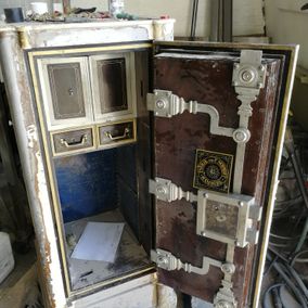 F. Schmidt antique safe